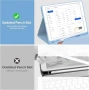 Нов iPad 11th Gen 2025/10th Gen 2022 Калъф + BT клавиатура тъчпад син, снимка 6