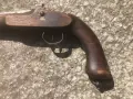 стар капсулен пистолет за стената /механата/, снимка 6