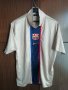 FC Barcelona Nike Vintage 2001/2002/2003 златиста оригинална тениска фланелка Барселона , снимка 1 - Тениски - 42168930