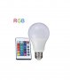 LED КРУШКА - 5W ИЛИ 7W E27 A60 RGB С ДИСТАНЦИОННО - код 1465, снимка 3