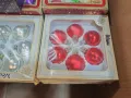 Стари стъклени коледни играчки, снимка 8