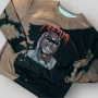 Kanye West "Yeezus" All Over Graphic Long Sleeve Sweatshirt Crewneck, снимка 2
