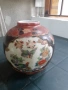 Стара ваза буркан порцелан Сатцума Satsuma, снимка 4