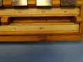 Комплект плоскопаралелни краечни мерки DDR MASSI Din 861 KL-1, снимка 8