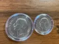 100 и 50 лева, 1934г. - сребро, снимка 2