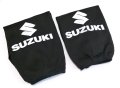 Автомобилни калъфки за наглавници (2бр. К-Т) За Suzuki Сузуки / Черни Универсален и Еластичен Модел, снимка 1