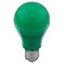 LED Лампа, Крушка, 6W, E27, 220-240V AC, Зелена светлина, Ultralux - LB627G, снимка 1 - Лед осветление - 41661146