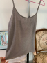 Сив потник със сребристи нишки в размер М/L, снимка 4
