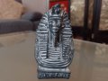 Статуетка Египетска Богиня от Египет, от черен камък, снимка 2