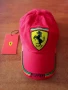 Бейзболна Шапка на отбора на ФОРМУЛА 1 SCUDERIA FERRARI SANTANDER RASING 100% Оригинална от АНГЛИЯ, снимка 1