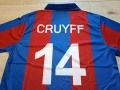 Футболна фланелка на Йохан Кройф Барселона ретро модел!!!, снимка 3