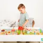 Детска маса за игра с влакова композиция , снимка 5