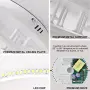 LED плафон 80 W с дистанционно, 75 × 55 × 16 см, димируем 3000–6500 K, снимка 4