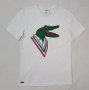 Lacoste x Jean-Michel Tixier T-Shirt оригинална тениска XS памучна, снимка 1 - Тениски - 41668837