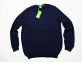 Нов и намален! Hugo Boss Green Мъжки Памучен Пуловер Размер XL, снимка 1 - Пуловери - 39003915