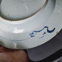 Китайска порцеланова чиния , снимка 4 - Антикварни и старинни предмети - 41270988
