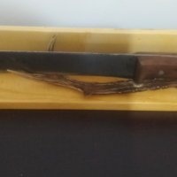 Стар кован овчарски нож, снимка 1 - Антикварни и старинни предмети - 33396193