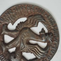Стар метален герб, снимка 3 - Колекции - 41705511