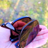 Нови сгъваеми слънчеви очила с поляризация (UV 400) + калъф = цена: 15 лева. Налични са д, снимка 2 - Слънчеви и диоптрични очила - 39242421
