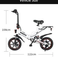 Електрически мини велосипед Niubility B14, снимка 6 - Велосипеди - 42029765