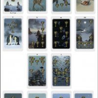 Anima Mundi Tarot - уникални 78 таро карти с кутия и хартиена книжка, снимка 11 - Карти за игра - 34657432