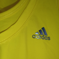 Adidas жълт потник S, снимка 7 - Потници - 36344001