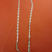 Сребърен синджир , снимка 1 - Колиета, медальони, синджири - 36119090