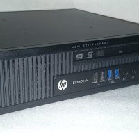 Утратънък настолен бизнес компютър HP EliteDesk 800 G1 /VPN клиент с Анти Банер, снимка 1 - За дома - 42102580