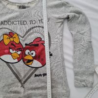 Блуза Angry Birds , снимка 6 - Блузи с дълъг ръкав и пуловери - 40141186