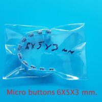 Микро бутон 6X5X3, снимка 6 - Друга електроника - 34501944