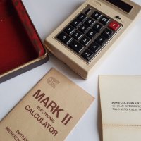 Ретро електронен калкулатор MARK ll JSE made in USA., снимка 2 - Други ценни предмети - 42607173