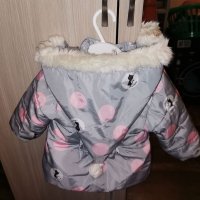 Зимно яке за момиченце , снимка 3 - Бебешки якета и елеци - 39642467