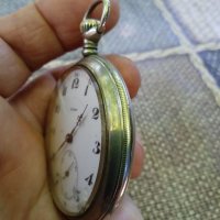 Джобен швейцарски часовник Buren,оригинал, снимка 6 - Антикварни и старинни предмети - 41406331