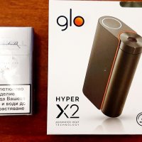 ЧИСТО НОВО! Glo електронно устройство за нагряване на тютюн Black Hyper X2 , снимка 1 - Други - 41900914