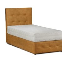 НОВО- Промо цена! Тапицирано легло+включени матрак, матрачна рамка и ракла, снимка 4 - Спални и легла - 41224879