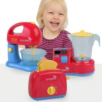 Детски Комплект Кухненски уреди със светлина и звук, снимка 2 - Играчки за стая - 42001363