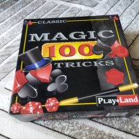 Комплект за фокуси "100 магически трика", снимка 1 - Образователни игри - 41841416