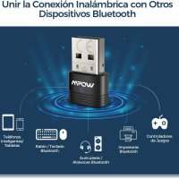 Mpow ® Bluetooth USB адаптер 5.0 USB донгъл, ниска консумация на енергия, снимка 2 - Други - 42535712