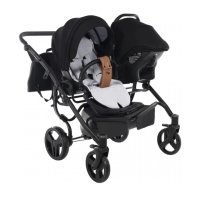 Бебешка количка Junama Space Duo 2в1, 3в1 НОВА, снимка 12 - Детски колички - 42080392
