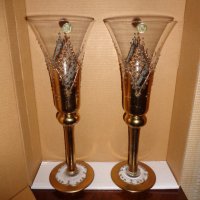  Ритуални чаши за сватбено тържество, снимка 10 - Декорация за дома - 39090276