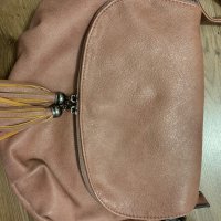 Дамска кожена чанта с дълга дръжка, снимка 3 - Чанти - 35879072
