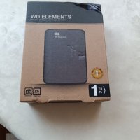 Външен хард диск WD Elements Portable 1TB, 2.5”, USB 3.0, Черен, снимка 2 - Външни хард дискове - 41518160