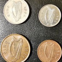 Лот стари монети от Ирландия в добро състояние, снимка 2 - Нумизматика и бонистика - 40051274