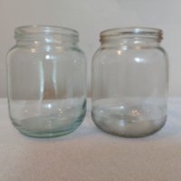 Стъклени буркани с капачки тип Омния и на винт, снимка 1 - Буркани, бутилки и капачки - 41840955