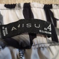актуален широк  панталон 7-8ми на Amisu, снимка 5 - Панталони - 41002016