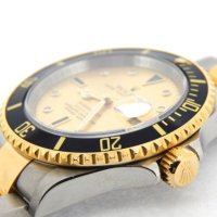 Мъжки часовник Rolex Submariner Two-Tone  Champagne Diamond 16613T, снимка 8 - Мъжки - 41978192