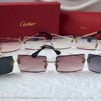 Cartier висок клас прозрачни слънчеви очила Мъжки Дамски слънчеви, снимка 7 - Слънчеви и диоптрични очила - 39140229