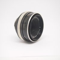 Обектив Carl Zeiss Jena Tessar 50mm/2.8 за Exakta, снимка 2 - Обективи и филтри - 35885129