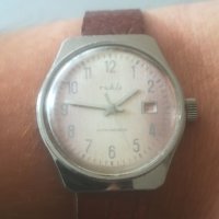 Часовник Ruhla. Made in GDR. Vintage watch. Механичен механизъм. Рухла , снимка 12 - Мъжки - 41825236