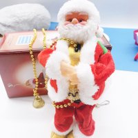 Дядо Коледа катерещ се по мъниста , снимка 7 - Декорация за дома - 38858802